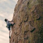 Climbing rocks