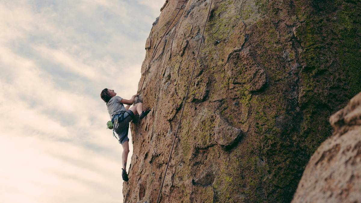 Climbing rocks
